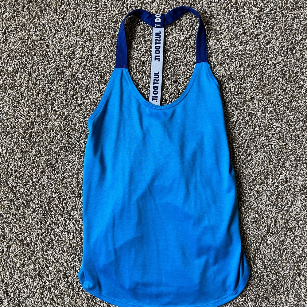 Nike racer back tank top